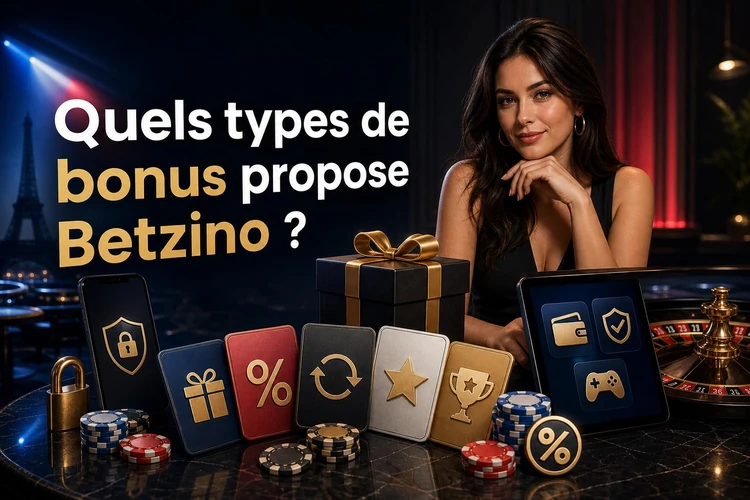 Quels types de bonus propose Betzino ?